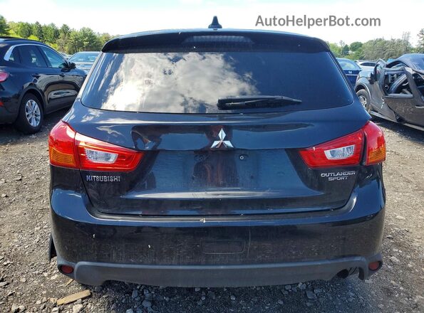 JA4AP3AU4HZ005397 2017 MITSUBISHI OUTLANDER Черный Вид сзади