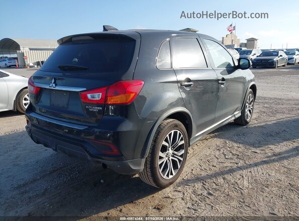 JA4AP3AU4JZ010377 2018 MITSUBISHI OUTLANDER SPORT Черный Задняя правая четверть