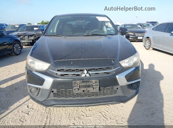 JA4AP3AU4JZ010377 2018 MITSUBISHI OUTLANDER SPORT Черный Вид задней части салона