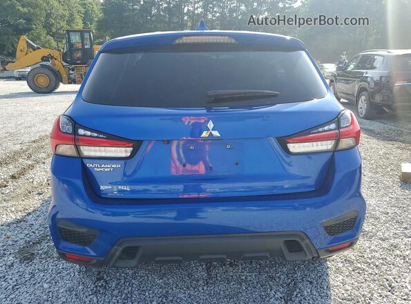 JA4AP3AU4LU007544 2020 MITSUBISHI OUTLANDER Синий Вид сзади