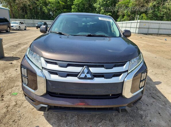 JA4AP3AU4LU019791 2020 MITSUBISHI OUTLANDER Brown Вид спереду
