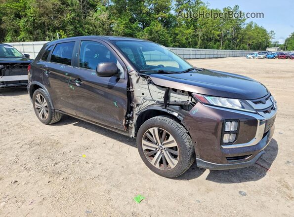 JA4AP3AU4LU019791 2020 MITSUBISHI OUTLANDER Brown Передня права чверть