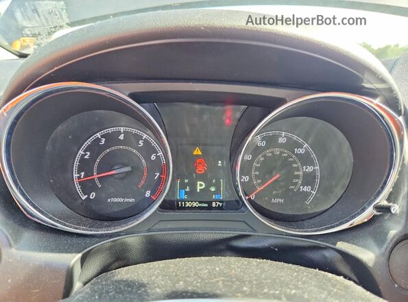 JA4AP3AU4LU019791 2020 MITSUBISHI OUTLANDER Brown Вид щитка приладів