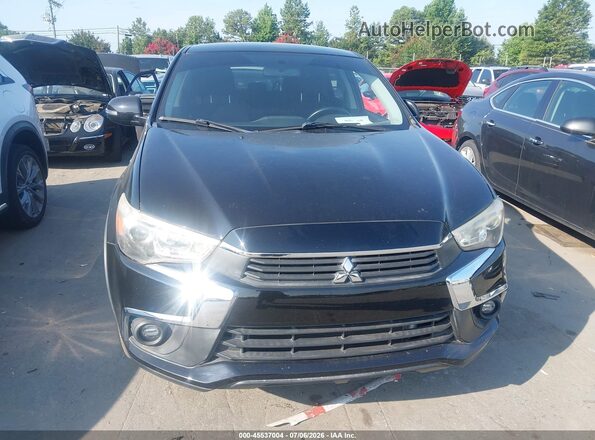 JA4AP3AU5GZ033045 2016 MITSUBISHI OUTLANDER SPORT Black წინა ხედი