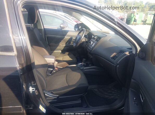 JA4AP3AU5GZ033045 2016 MITSUBISHI OUTLANDER SPORT Black წინა სალონის ხედი