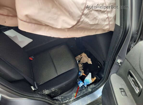JA4AP3AU5GZ041260 2016 MITSUBISHI OUTLANDER Серебряный Вид задней части салона
