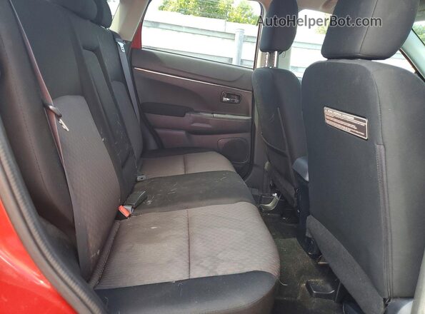 JA4AP3AU5HZ001634 2017 MITSUBISHI OUTLANDER Red Սալոնի հետևի տեսք