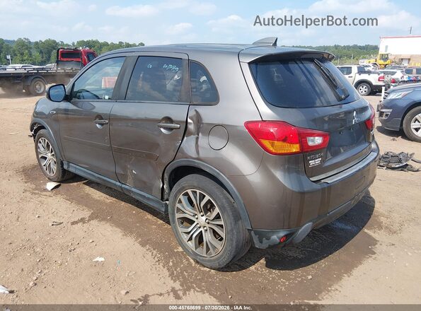 JA4AP3AU5HZ011242 2017 MITSUBISHI OUTLANDER SPORT Brown Trasero izquierdo