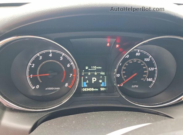 JA4AP3AU5KU024710 2019 MITSUBISHI OUTLANDER Gray Vista del cuadro de instrumentos