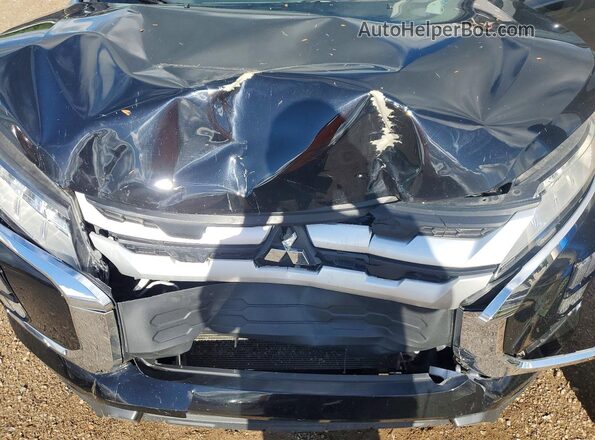 JA4AP3AU5LU017564 2020 MITSUBISHI OUTLANDER Black Vista del compartimento del motor