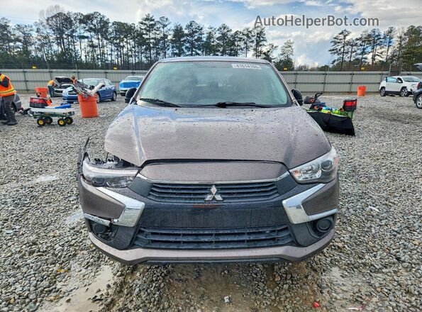 JA4AP3AU6HZ065679 2017 MITSUBISHI OUTLANDER Brown Front view