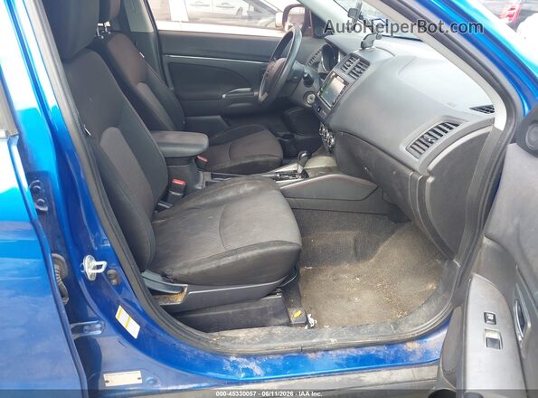 JA4AP3AU6KU005745 2019 MITSUBISHI OUTLANDER SPORT Blue Սալոնի դիմացի տեսք