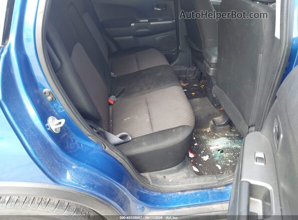 JA4AP3AU6KU005745 2019 MITSUBISHI OUTLANDER SPORT Blue VIN կոդի պիտակի տեսք