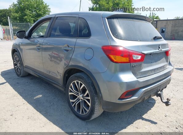 JA4AP3AU6KU023680 2019 MITSUBISHI OUTLANDER SPORT Gray უკანა მარცხენა