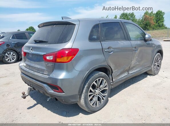 JA4AP3AU6KU023680 2019 MITSUBISHI OUTLANDER SPORT Gray უკანა მარჯვენა