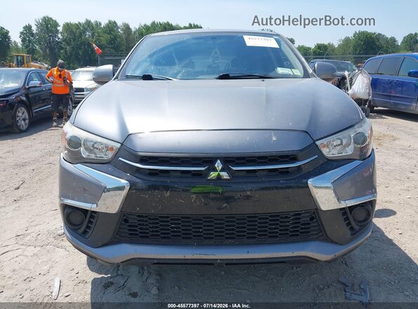 JA4AP3AU6KU023680 2019 MITSUBISHI OUTLANDER SPORT Gray ხელსაწყოთა პანელის ხედი
