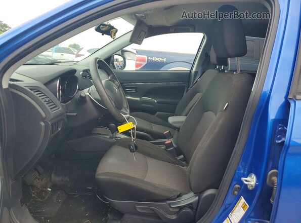 JA4AP3AU6KU032248 2019 MITSUBISHI OUTLANDER Blue Front interior view