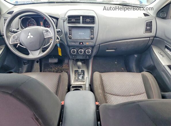 JA4AP3AU6KU032248 2019 MITSUBISHI OUTLANDER Blue Dashboard view
