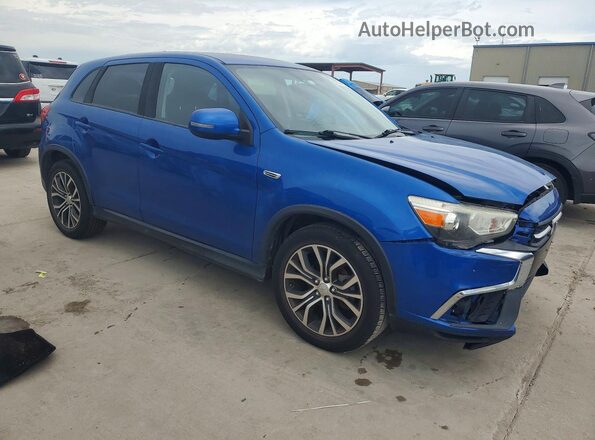 JA4AP3AU6KU032248 2019 MITSUBISHI OUTLANDER Blue Front right
