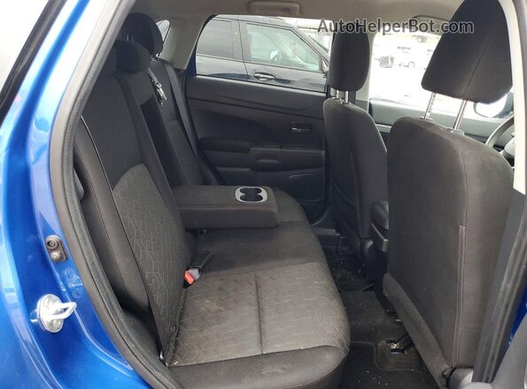 JA4AP3AU6LU004094 2020 MITSUBISHI OUTLANDER Blue Вид задньої частини салону