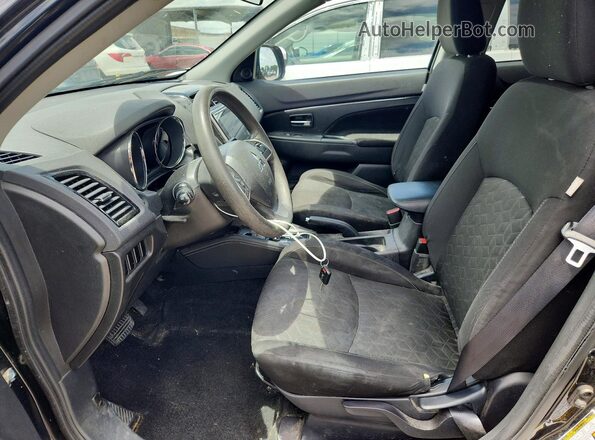 JA4AP3AU6LU006900 2020 MITSUBISHI OUTLANDER Черный Вид салона спереди
