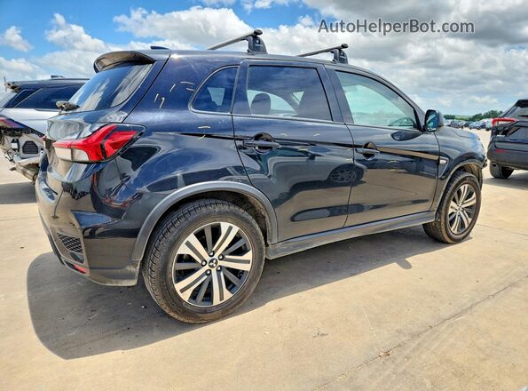 JA4AP3AU6LU006900 2020 MITSUBISHI OUTLANDER Черный Задняя правая четверть