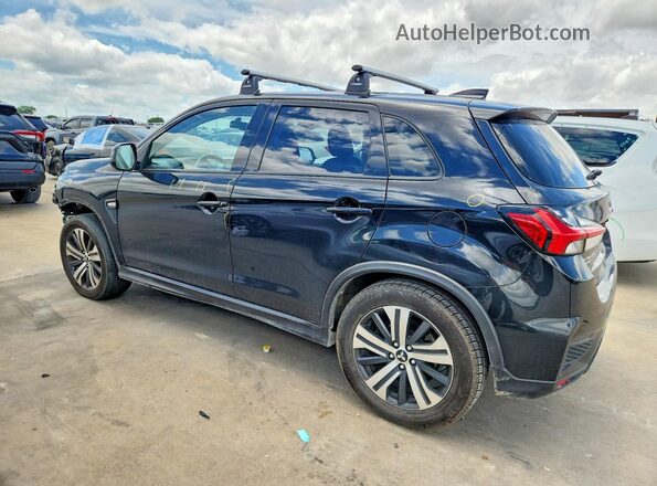 JA4AP3AU6LU006900 2020 MITSUBISHI OUTLANDER Черный Задняя левая четверть