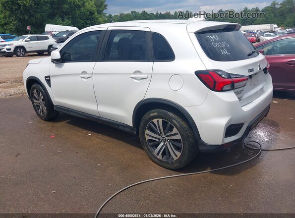 JA4AP3AU6LU011515 2020 MITSUBISHI OUTLANDER SPORT White Задня ліва чверть