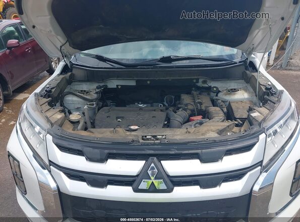 JA4AP3AU6LU011515 2020 MITSUBISHI OUTLANDER SPORT White Вид ззаду