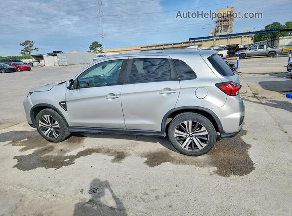 JA4AP3AU6LU021574 2020 MITSUBISHI OUTLANDER Silver Rear left