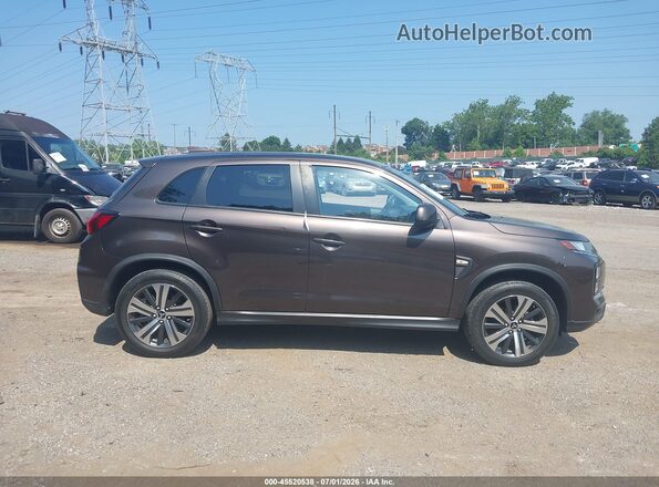JA4AP3AU6LU022305 2020 MITSUBISHI OUTLANDER SPORT Brown Widok wnętrza z tyłu