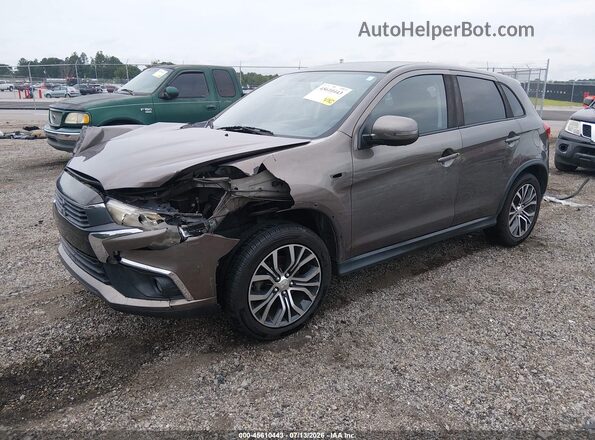 JA4AP3AU7GZ060635 2016 MITSUBISHI OUTLANDER SPORT Коричневый Передняя левая четверть