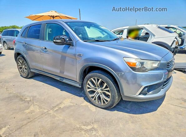 JA4AP3AU7GZ063339 2016 MITSUBISHI OUTLANDER Gray Przód prawy