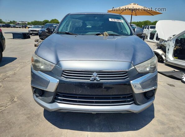 JA4AP3AU7GZ063339 2016 MITSUBISHI OUTLANDER Gray Widok z przodu