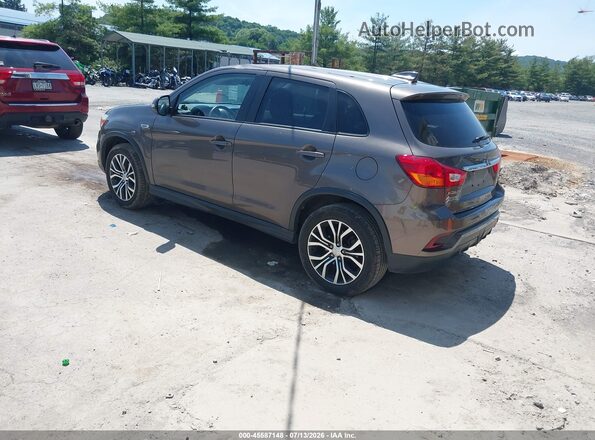 JA4AP3AU7JU016722 2018 MITSUBISHI OUTLANDER SPORT Gray Rear left