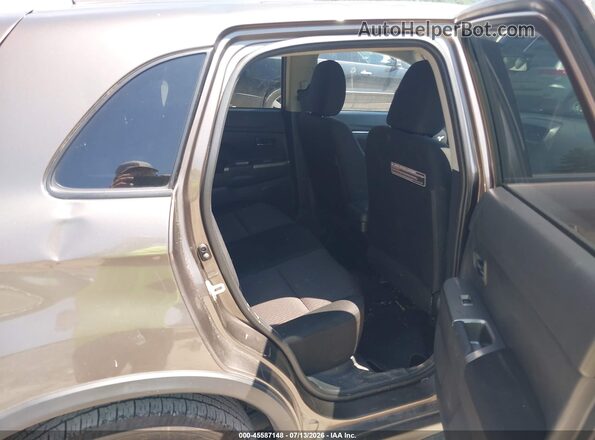 JA4AP3AU7JU016722 2018 MITSUBISHI OUTLANDER SPORT Gray VIN sticker view