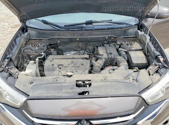 JA4AP3AU7JZ007540 2018 MITSUBISHI OUTLANDER Brown უკანა სალონის ხედი