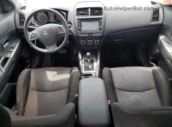 JA4AP3AU7JZ007540 2018 MITSUBISHI OUTLANDER Brown წინა პანელის ხედი