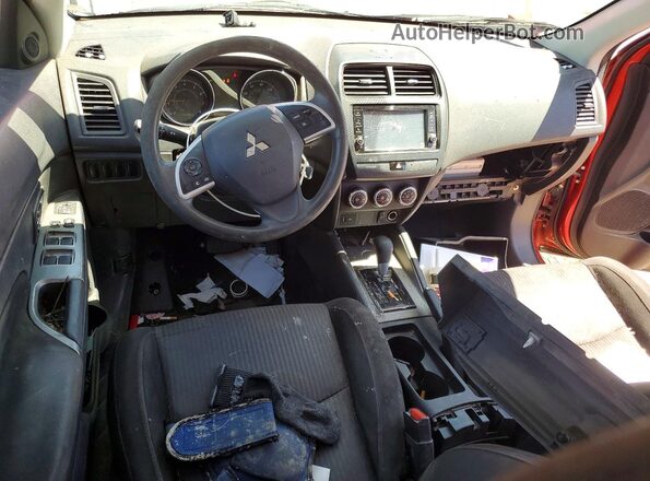 JA4AP3AU7KU015877 2019 MITSUBISHI OUTLANDER Red Dashboard view