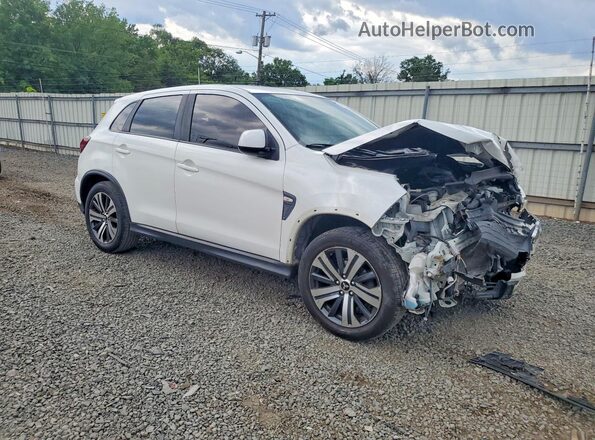 JA4AP3AU7LU013192 2020 MITSUBISHI OUTLANDER White Delantero derecho