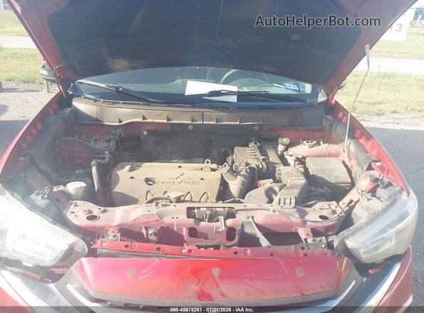 JA4AP3AU8JU005180 2018 MITSUBISHI OUTLANDER SPORT Red Rear view