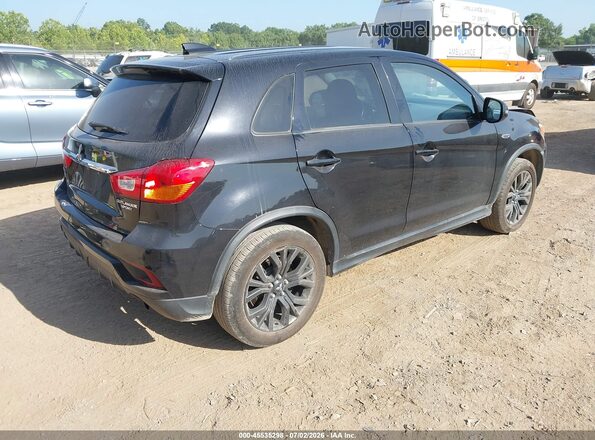 JA4AP3AU8KU023938 2019 MITSUBISHI OUTLANDER SPORT Black Հետևի աջ