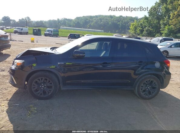 JA4AP3AU8KU023938 2019 MITSUBISHI OUTLANDER SPORT Black Սալոնի 360 աստիճան տեսք