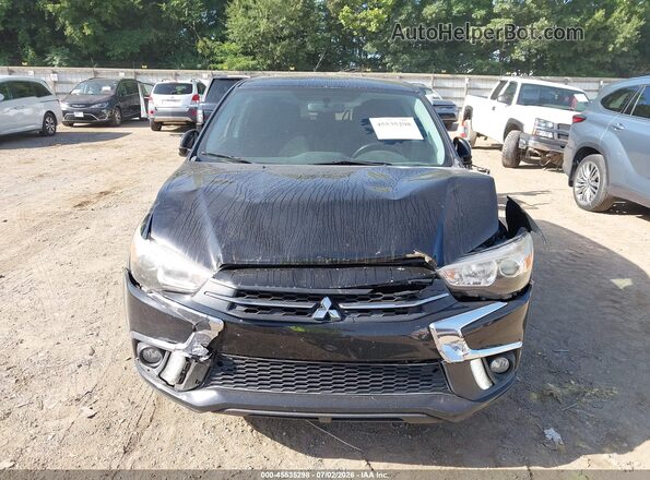 JA4AP3AU8KU023938 2019 MITSUBISHI OUTLANDER SPORT Black Սարքավորումների վահանակի տեսք