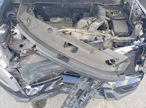JA4AP3AU8LU016974 2020 MITSUBISHI OUTLANDER Black ძრავის განყოფილების ხედი