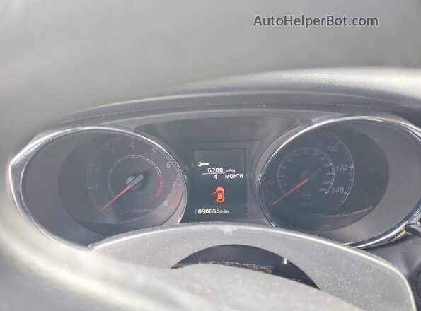 JA4AP3AU8LU016974 2020 MITSUBISHI OUTLANDER Black ხელსაწყოთა პანელის ხედი