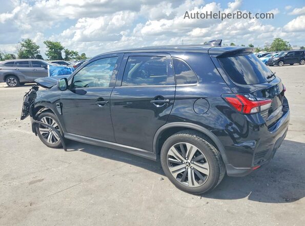 JA4AP3AU8LU016974 2020 MITSUBISHI OUTLANDER Black უკანა მარცხენა
