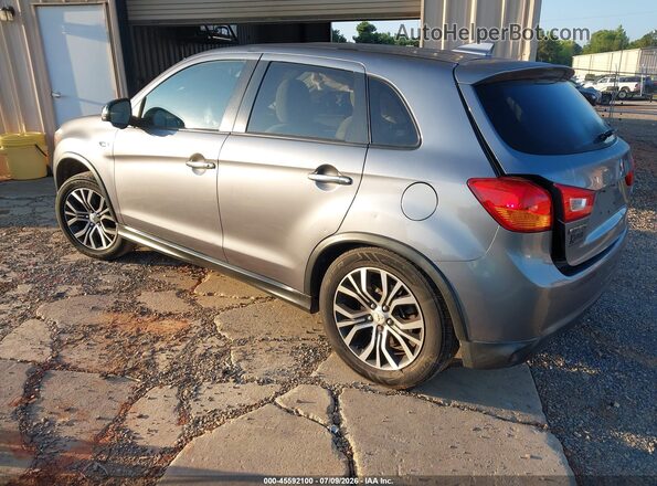 JA4AP3AU9HZ063358 2017 MITSUBISHI OUTLANDER SPORT Silver Rear left