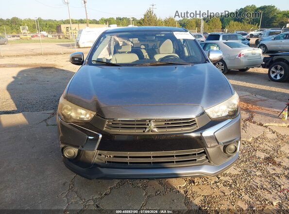JA4AP3AU9HZ063358 2017 MITSUBISHI OUTLANDER SPORT Silver Instrument cluster view