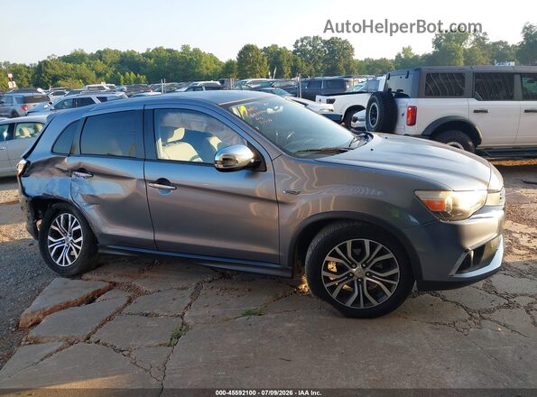 JA4AP3AU9HZ063358 2017 MITSUBISHI OUTLANDER SPORT Silver Rear interior view